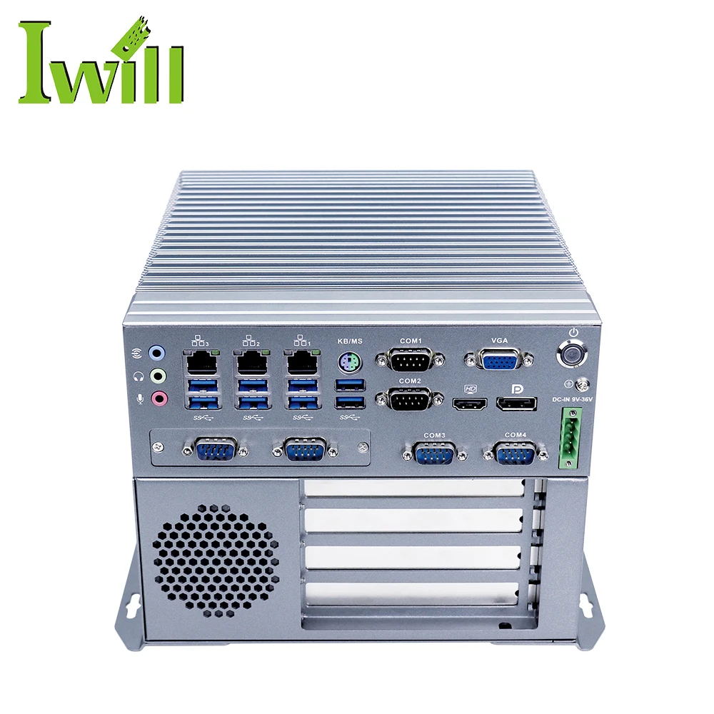 Fanless barebone mini pc i3 6100T three nic IBOX-708A multi-expansion slot industrial computer with 1*PCIE X16, 1*PCIE X4, 2*PCI
Fanless barebone mini pc i3 6100T three nic IBOX-708A multi-expansion slot industrial computer with 1*PCIE X16, 1*PCIE X4, 2*PCI