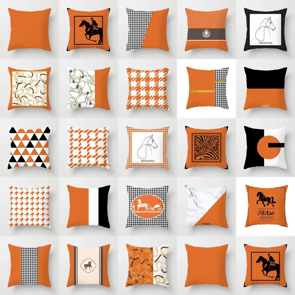 Nordic Orange Pattern Sofa and Bedside Pillow Cover Modern Simple Casual Waist Head Pillow Cushion Cover Pillows Decor Home 45cm
Nordic Orange Pattern Sofa and Bedside Pillow Cover Modern Simple Casual Waist Head Pillow Cushion Cover Pillows Decor Home 45cm