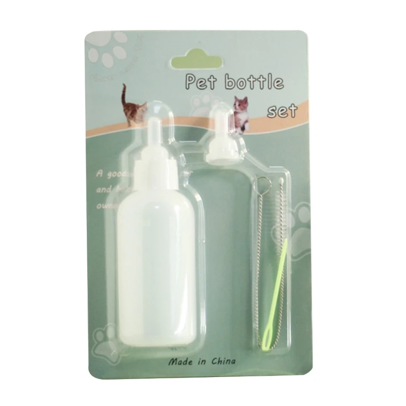 Pet Nursing Bottle Kits 4Pcs Set Silicone Nipple Cleaning Brush 2oz for Cat Milk Feeding Bottles for Newborn Puppy Dropship
Pet Nursing Bottle Kits 4Pcs Set Silicone Nipple Cleaning Brush 2oz for Cat Milk Feeding Bottles for Newborn Puppy Dropship