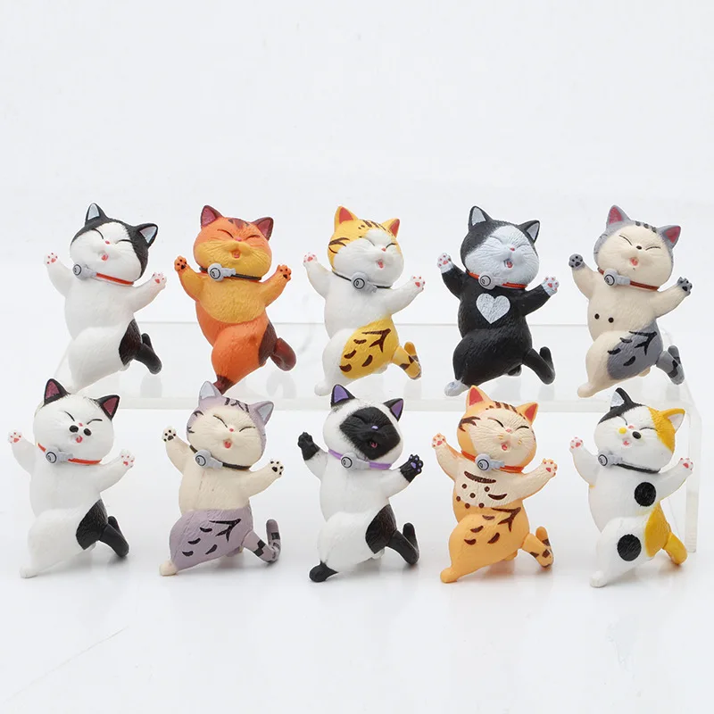 Cheering Cat Hand Made Decorations Cartoons Dancing With Hands Up Model Toys Gashapon Dolls Enchanting Cats With Hands Up
Cheering Cat Hand Made Decorations Cartoons Dancing With Hands Up Model Toys Gashapon Dolls Enchanting Cats With Hands Up