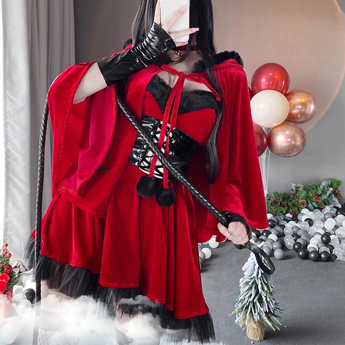 2023 Women Christmas Xmas Lady Santa Claus Cosplay Costume Sexy Lingerie Winter Red Black Dress Cape Cloak Maid Waitress Uniform
2023 Women Christmas Xmas Lady Santa Claus Cosplay Costume Sexy Lingerie Winter Red Black Dress Cape Cloak Maid Waitress Uniform