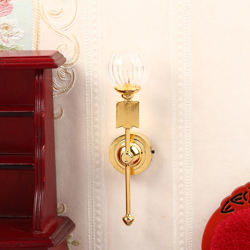 1:12 Dollhouse Miniature LED Lamp Round Head Glass Shade Wall Lamp Lighting Home Furniture Decor Toy Doll House Accessories
1:12 Dollhouse Miniature LED Lamp Round Head Glass Shade Wall Lamp Lighting Home Furniture Decor Toy Doll House Accessories