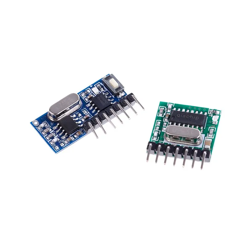 1Set 33Mhz Wireless RF 4 Channel Output Receiver Module And Transmitter EV1527 Code 
1Set 33Mhz Wireless RF 4 Channel Output Receiver Module And Transmitter EV1527 Code