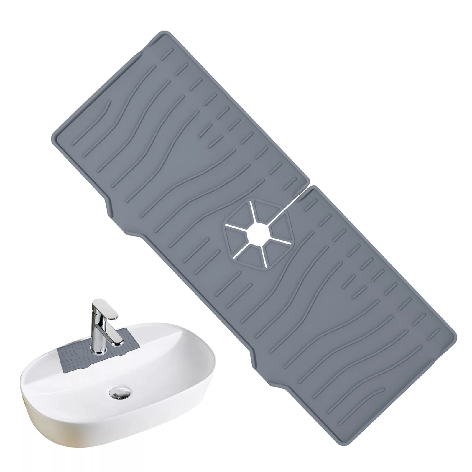 Kitchen Faucet Sink Splash Guard Silicone Sink Faucet Splash Guard Drip Protector Water Catcher Mat For Kitchen Bathroom
Kitchen Faucet Sink Splash Guard Silicone Sink Faucet Splash Guard Drip Protector Water Catcher Mat For Kitchen Bathroom