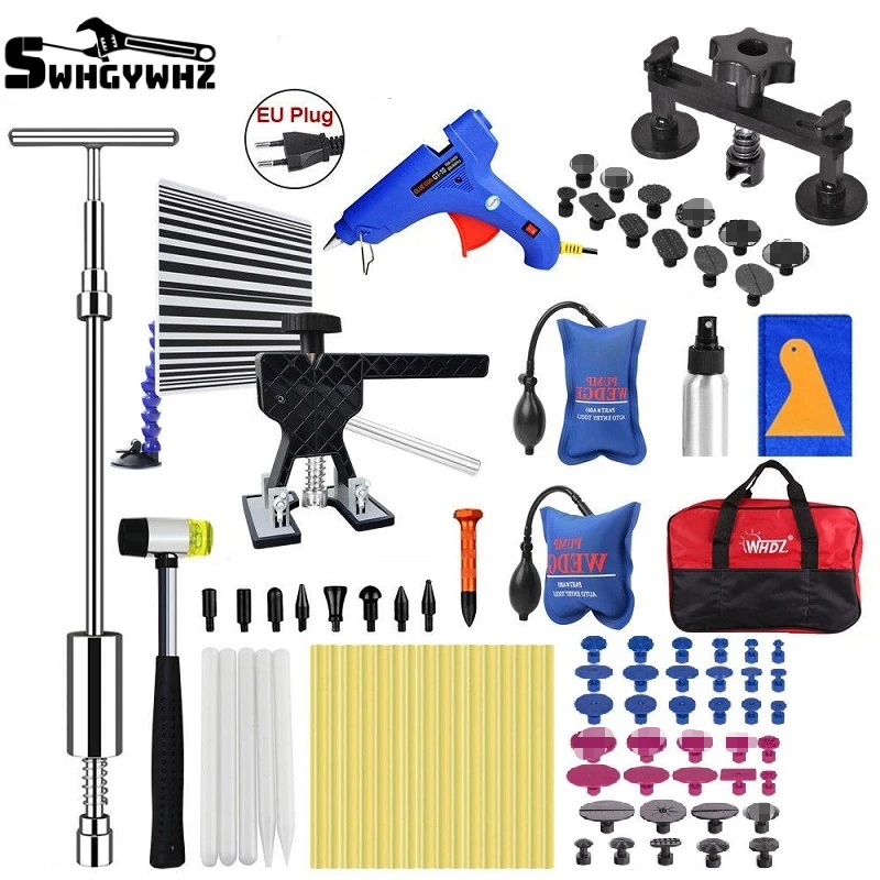 Auto Body Paintless Dent Repair Removal Tool for Automobile Body Washing Machine Motorcycle Refrigerator
Auto Body Paintless Dent Repair Removal Tool for Automobile Body Washing Machine Motorcycle Refrigerator