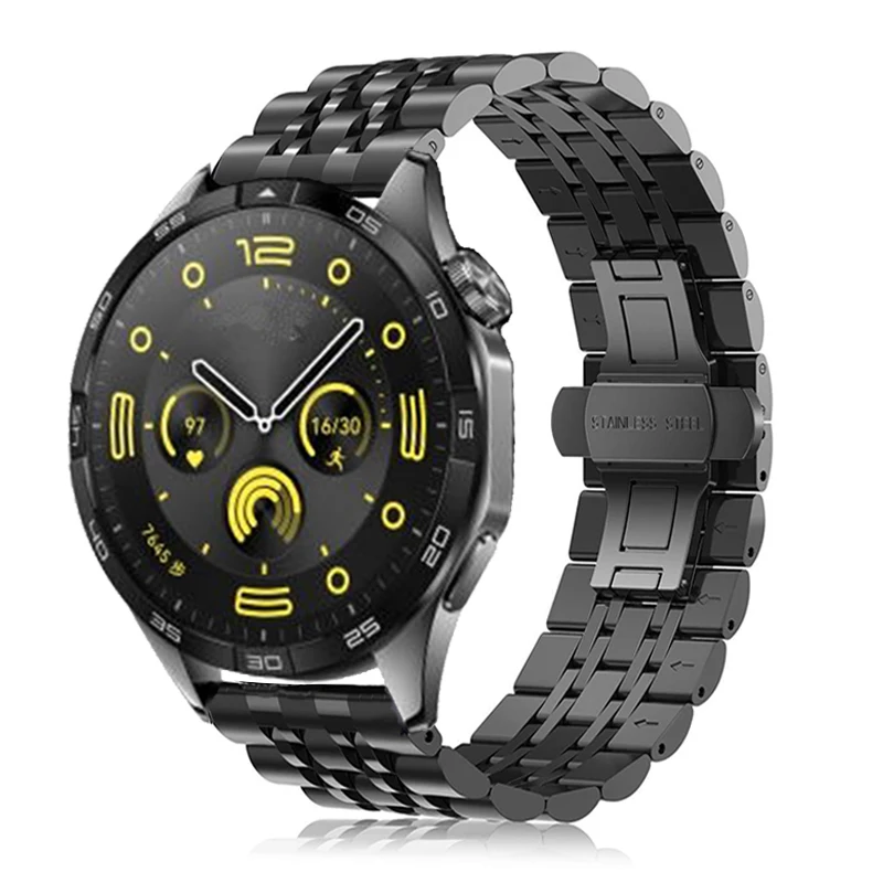 Ремешок из нержавеющей стали для Huawei Watch GT 4 3 2 46 мм 41 мм 42 мм, металлический браслет для смарт-часов Huawei Watch 4/4 Pro
Ремешок из нержавеющей стали для Huawei Watch GT 4 3 2 46 мм 41 мм 42 мм, металлический браслет для смарт-часов Huawei Watch 4/4 Pro