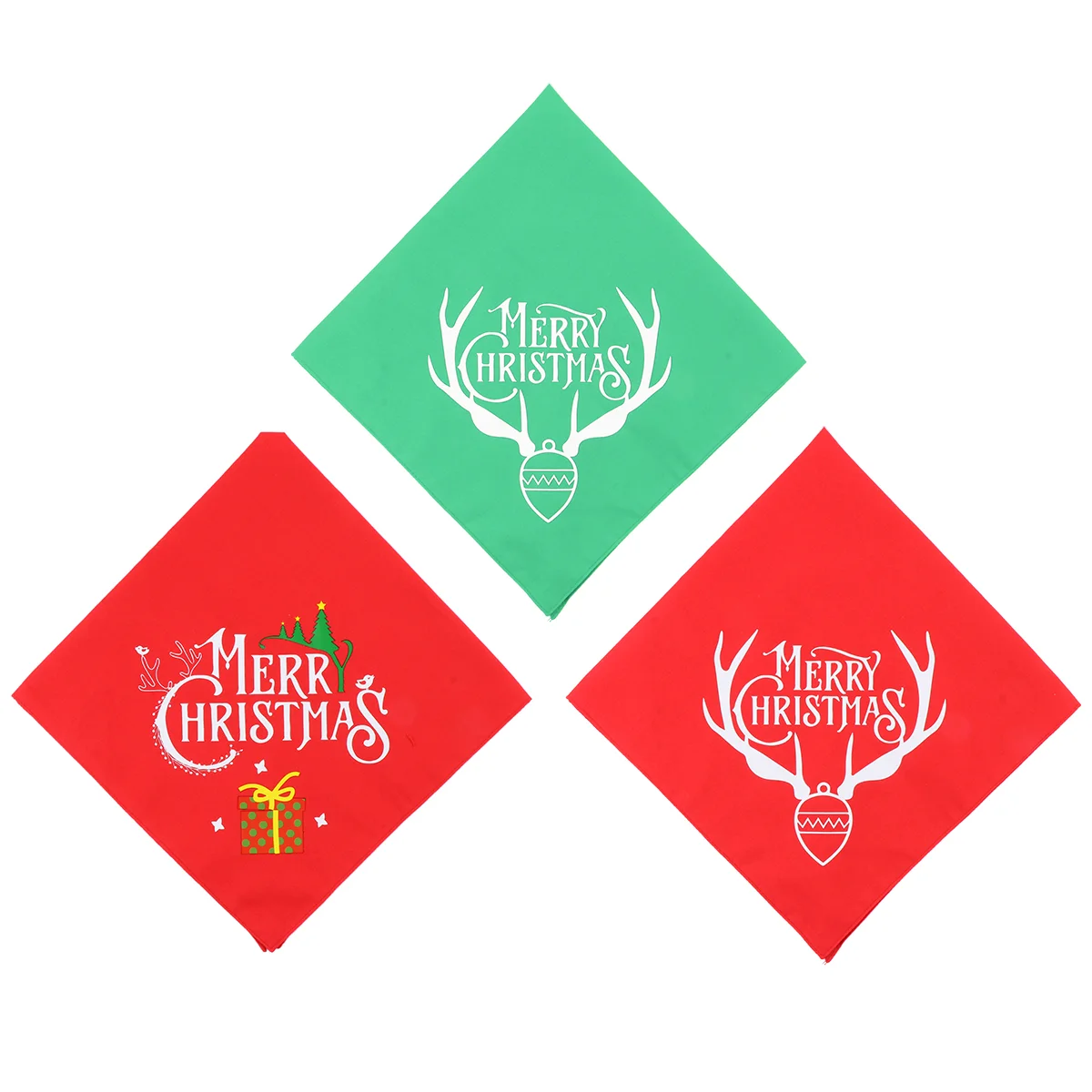 Triangular Creative Christmas Supplies Saliva Towel Dog Bib Scarf for Dog 
Triangular Creative Christmas Supplies Saliva Towel Dog Bib Scarf for Dog