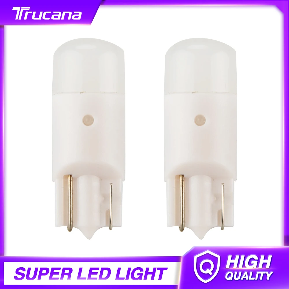 Trucana 2Pcs T10 W5W LED Bulb 168 194 LED Car Interior Dome Lights Wedge Parking License Plate Lamp Auto 12V White
Trucana 2Pcs T10 W5W LED Bulb 168 194 LED Car Interior Dome Lights Wedge Parking License Plate Lamp Auto 12V White