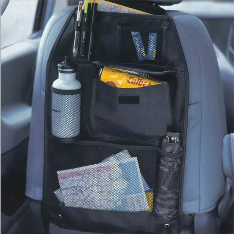 Waterproof Car Back Seat Organizer Storage Bag Multi Pocket Hanging Pouch Assorted 58cmx38cm Auto Accessories Black 
Waterproof Car Back Seat Organizer Storage Bag Multi Pocket Hanging Pouch Assorted 58cmx38cm Auto Accessories Black