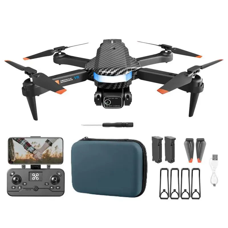 Unmanned Aerial Vehicle Foldable Quadcopter RC Dron Toy Aerial Photography Four Axiss Aircraft Toy With 8K HD Camera Height
Unmanned Aerial Vehicle Foldable Quadcopter RC Dron Toy Aerial Photography Four Axiss Aircraft Toy With 8K HD Camera Height