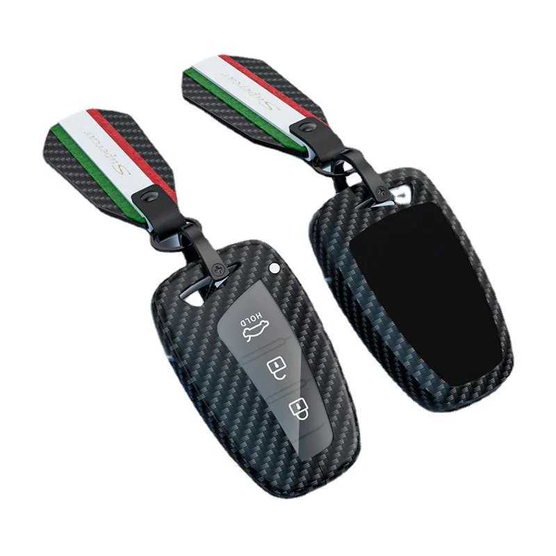 High end personalized carbon fiber textured key case chain For Hyundai Santa Fe 13/15/17 23
High end personalized carbon fiber textured key case chain For Hyundai Santa Fe 13/15/17 23