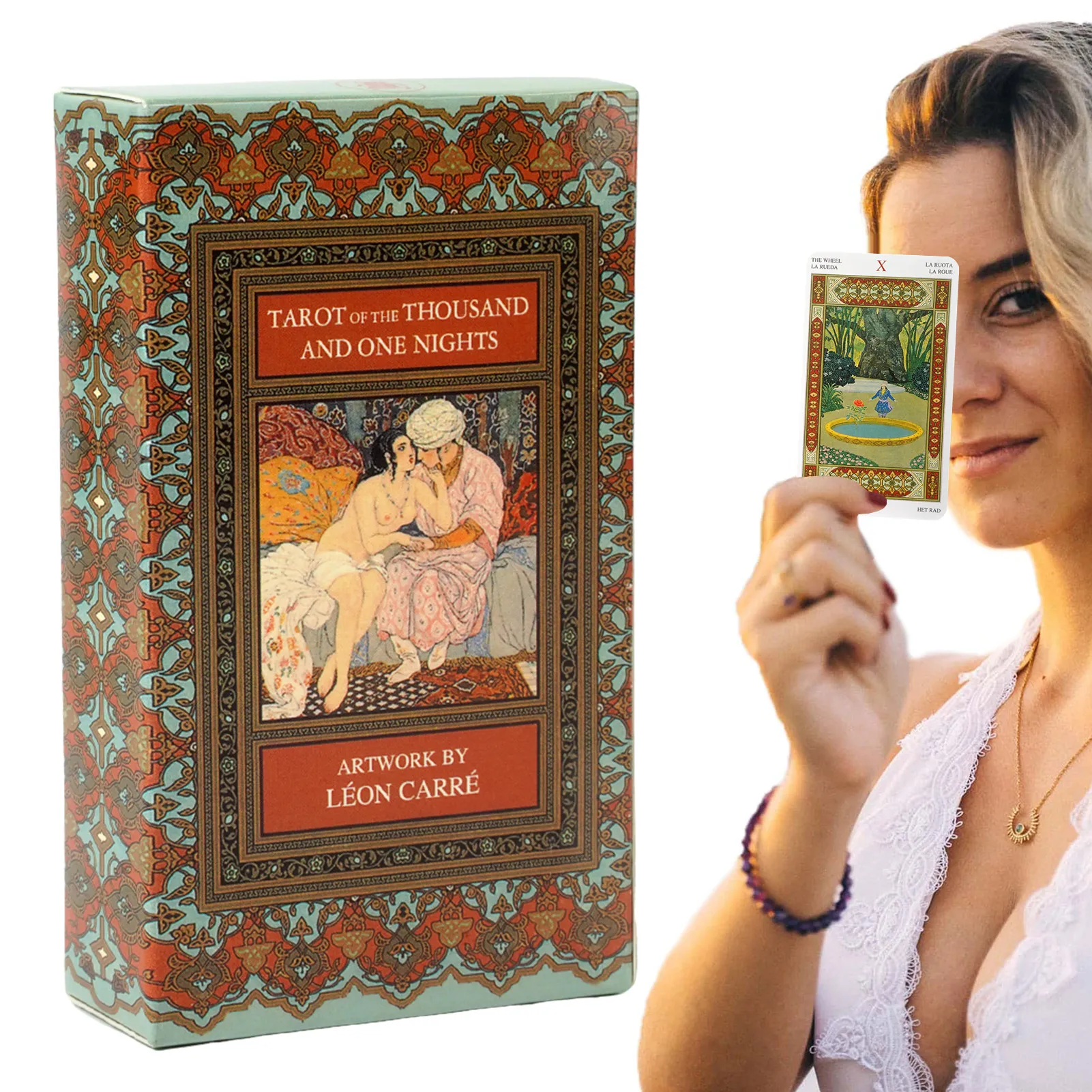 Thousand And One Nights Tarot Tarot Card Nice Entertainment Not Easily Damaged Meticulously Drawn 78 Cards Divination Tool
Thousand And One Nights Tarot Tarot Card Nice Entertainment Not Easily Damaged Meticulously Drawn 78 Cards Divination Tool