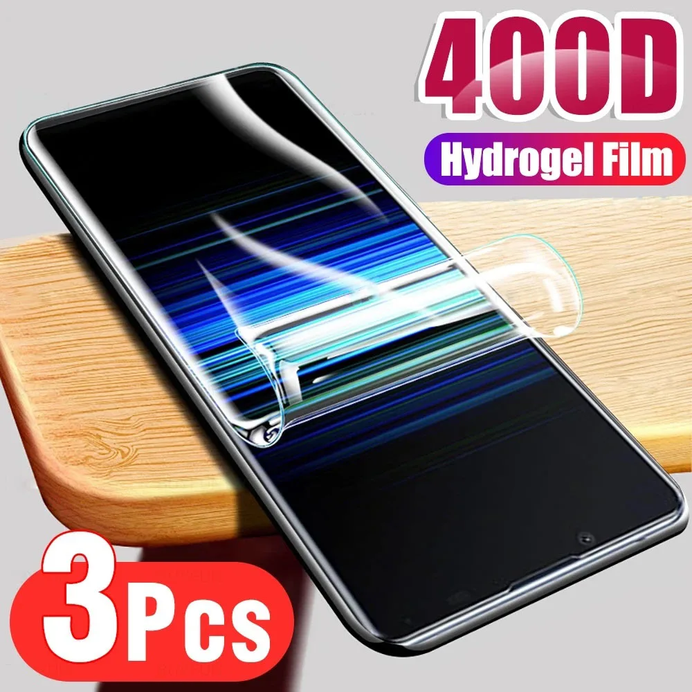 

3PCS Hydrogel Film For HTC U23 U20 U19e U12 Life U11 10 Evo Desire 22 21 20 19 12 Plus Pro 19s 12s Screen Protector Clear Film
