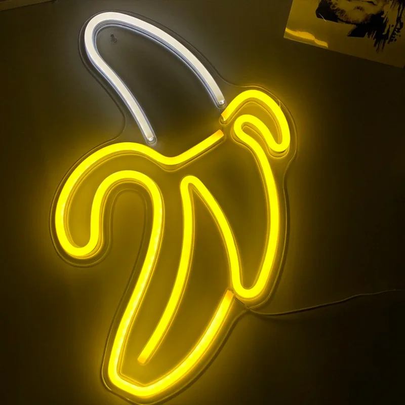 Banana Shape Neon Light Signs Room Wall Decor Lamp LED Neon Sign Lamp Wall Art Neon Night Lights Hanging Led Lamp For Party
Banana Shape Neon Light Signs Room Wall Decor Lamp LED Neon Sign Lamp Wall Art Neon Night Lights Hanging Led Lamp For Party