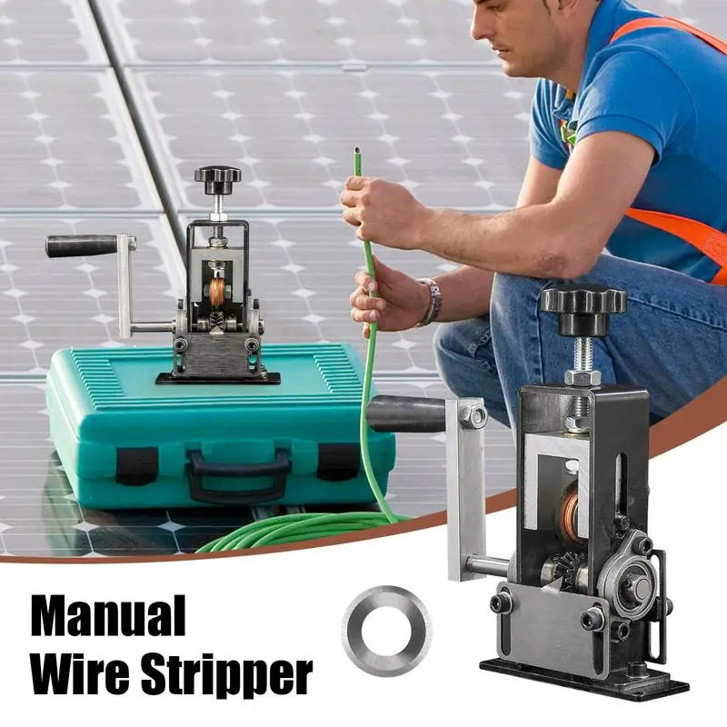 Upgraded Manual Wire Stripping Machine Hand Crank Drill Operated Stripper For Scrap Copper Stripping Diameter 1-20mm
Upgraded Manual Wire Stripping Machine Hand Crank Drill Operated Stripper For Scrap Copper Stripping Diameter 1-20mm