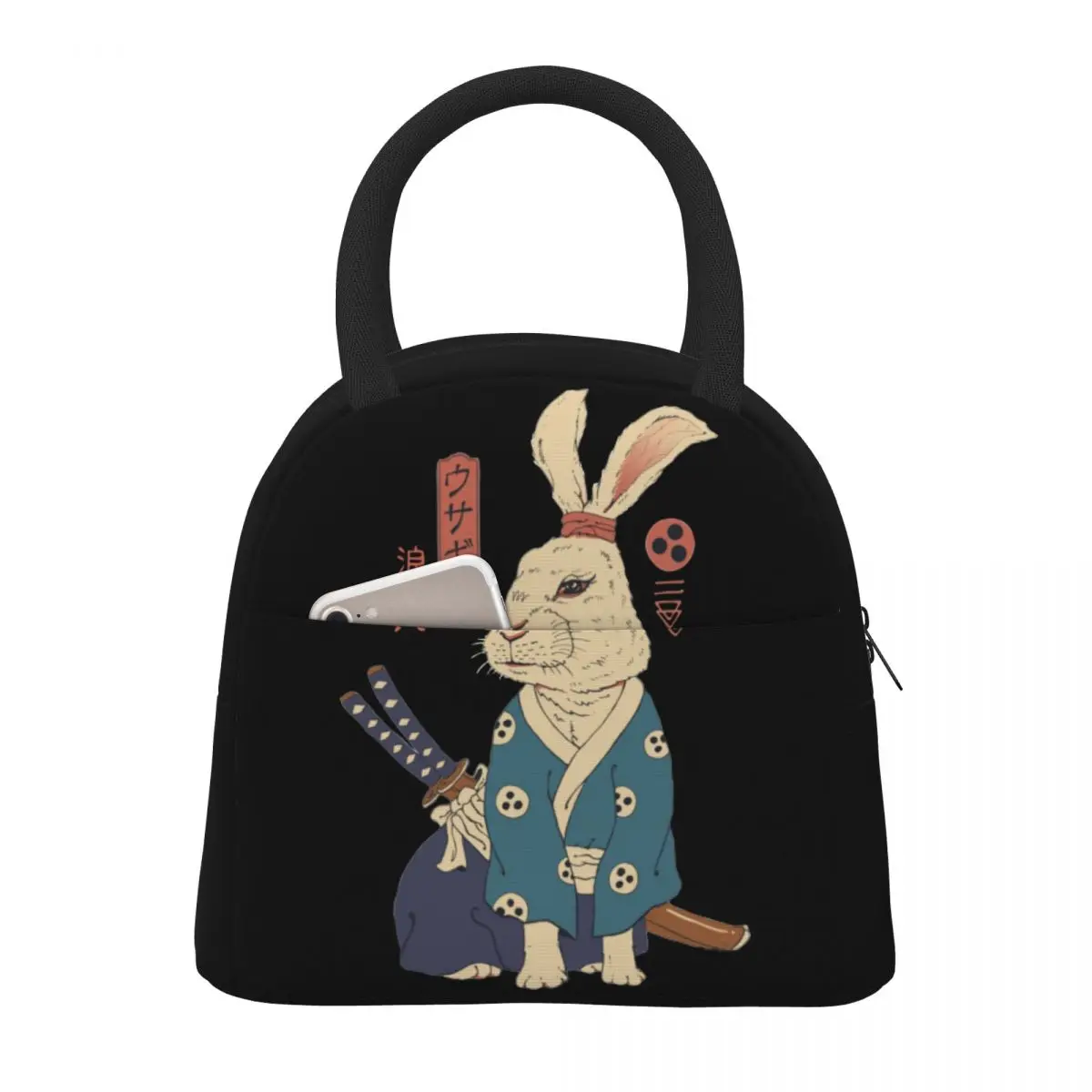 Ronin Usagi Japan Style Ukiyo E Funny Samurai Rabbit Lunch Bags Waterproof Insulated Cooler Bunny Thermal Picnic Lunch Box
Ronin Usagi Japan Style Ukiyo E Funny Samurai Rabbit Lunch Bags Waterproof Insulated Cooler Bunny Thermal Picnic Lunch Box