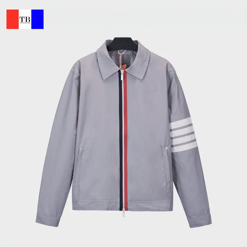 TUCH BLUMM Classic TB Jacket Men Casual Harajuku Stripe Letter Patchwork Korea Fashion Looser Jackets Streetwear Men Thom Coats
TUCH BLUMM Classic TB Jacket Men Casual Harajuku Stripe Letter Patchwork Korea Fashion Looser Jackets Streetwear Men Thom Coats
