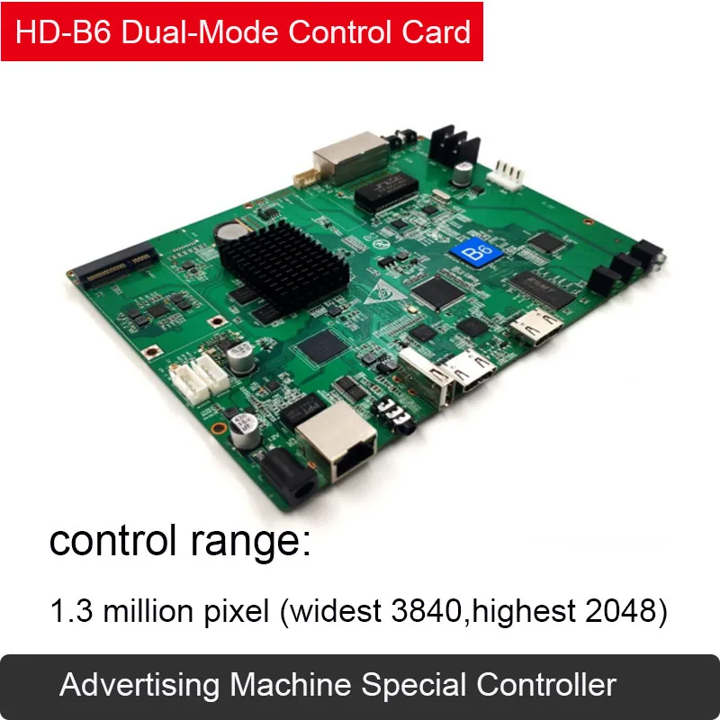Устройство для рекламы HD-B6, специальный контроллер с поддержкой HDMI, отображение сращивания 1,3 миллионов точек пикселя, синхронизация и Асинхронное воспроизведение
Устройство для рекламы HD-B6, специальный контроллер с поддержкой HDMI, отображение сращивания 1,3 миллионов точек пикселя, синхронизация и Асинхронное воспроизведение