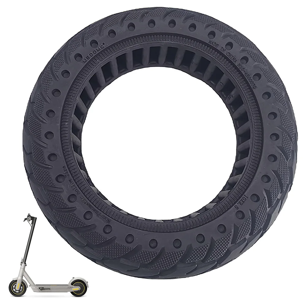 Solid Tire for 10*2.5-Inch Ninebot Max G30 Electric Scooter Anti-Shock Wear Resistant Rubber Tire Electric Scooter Replacement
Solid Tire for 10*2.5-Inch Ninebot Max G30 Electric Scooter Anti-Shock Wear Resistant Rubber Tire Electric Scooter Replacement