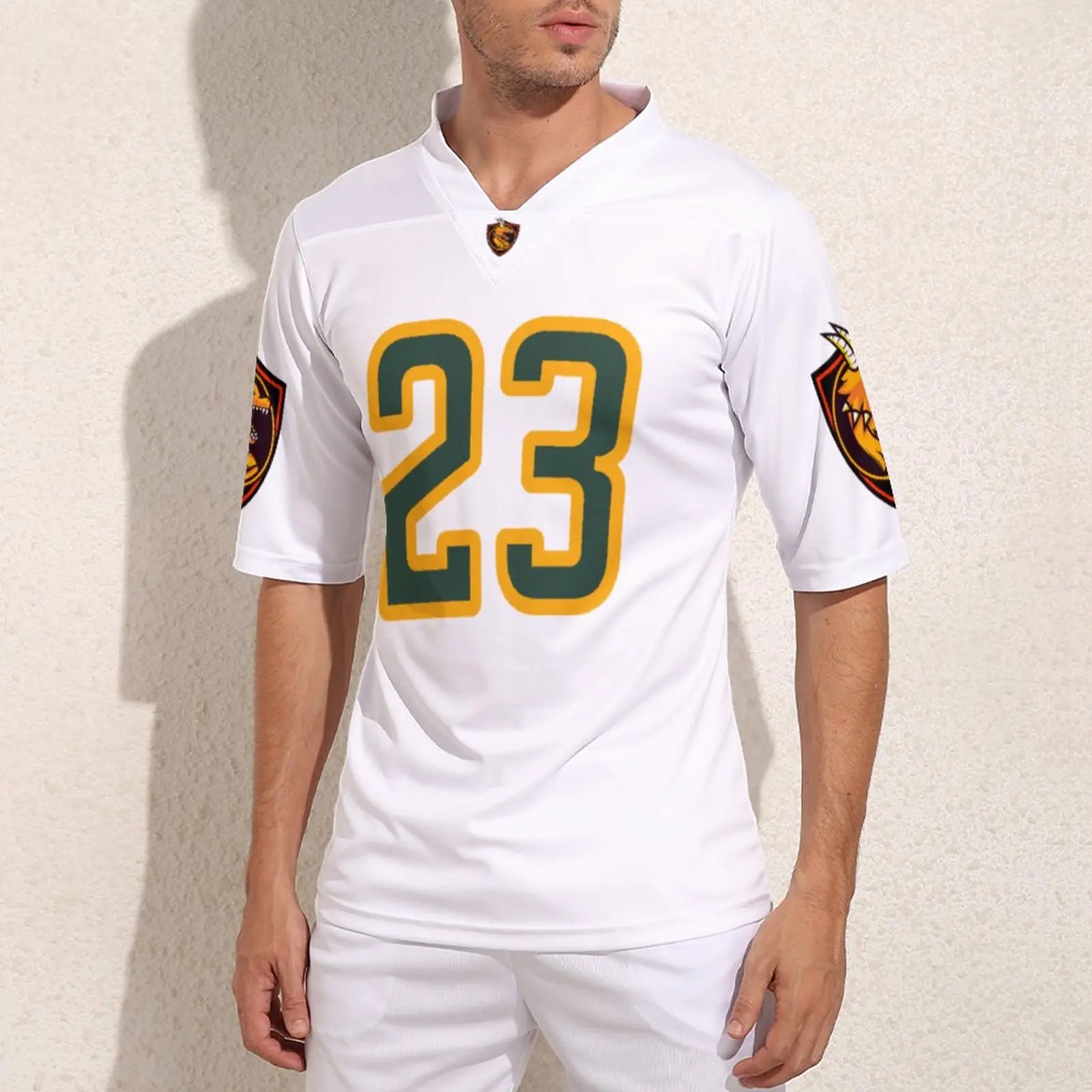 Custom Made Green Bay No 23 Rugby Jersey Trendy Customization Football Jerseys Sportswear Youth Football Shirts
Custom Made Green Bay No 23 Rugby Jersey Trendy Customization Football Jerseys Sportswear Youth Football Shirts