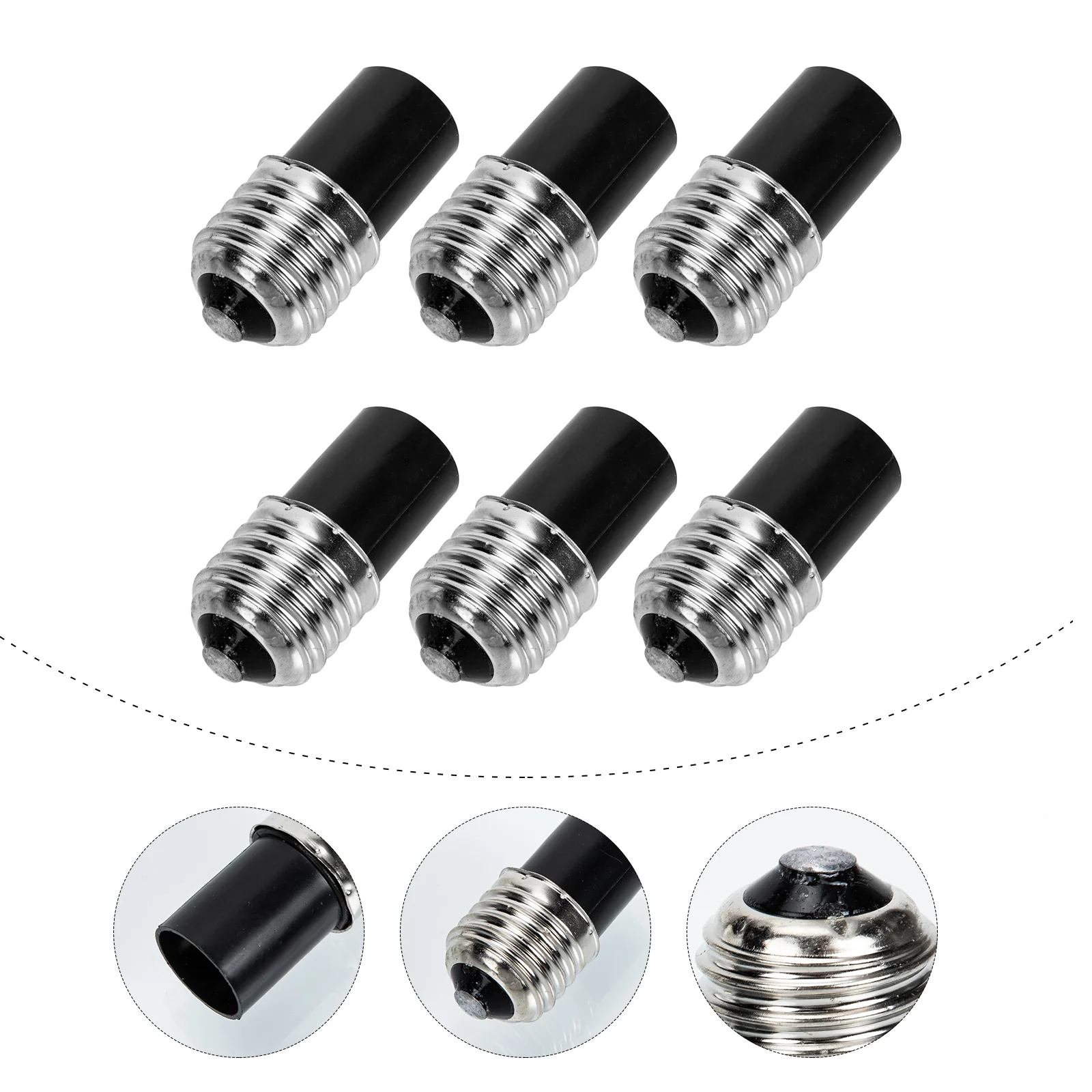 6pcs Light Socket Adapters Portable Durable Bulb Converter Light Bulb Holder Light Bulb Base Converter
6pcs Light Socket Adapters Portable Durable Bulb Converter Light Bulb Holder Light Bulb Base Converter
