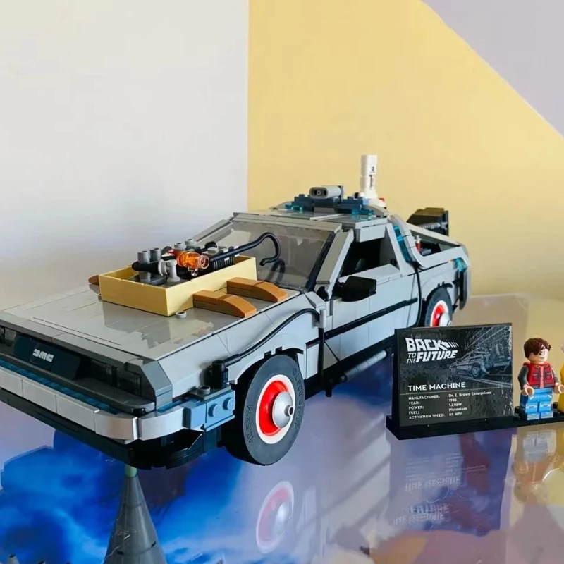 STOCK 1872pcs Back To The Future DeLoreaned Racing Car 10300 DMC-12 Time Machine Creative Expert Brick Model Building Block Toy
STOCK 1872pcs Back To The Future DeLoreaned Racing Car 10300 DMC-12 Time Machine Creative Expert Brick Model Building Block Toy