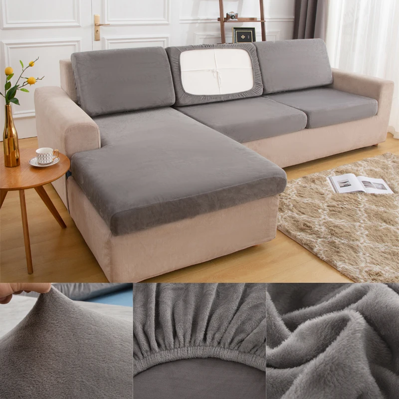Washable Removable Plush Sofa Seat Cushion Cover Elastic Protector Covers Pets Kids Sofa Cushion Case for Furniture Protector
Washable Removable Plush Sofa Seat Cushion Cover Elastic Protector Covers Pets Kids Sofa Cushion Case for Furniture Protector