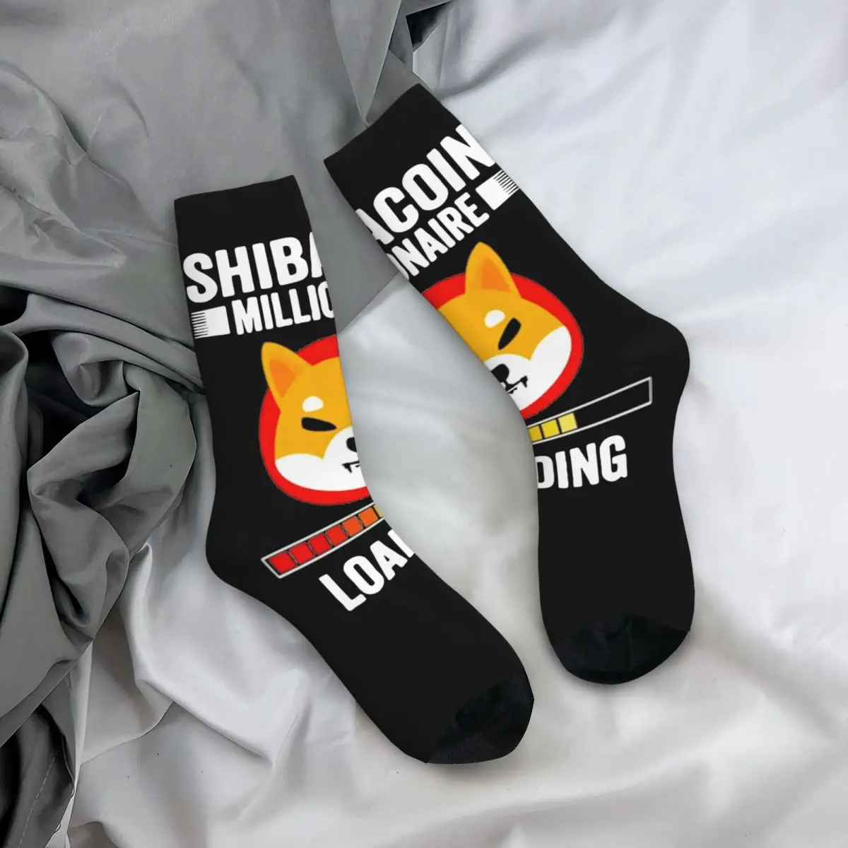 Носки мужские/женские из полиэстера, модные криптовалюты Crazy Shiba Inu, с монетницей, для весны, лета, осени и зимы 
Носки мужские/женские из полиэстера, модные криптовалюты Crazy Shiba Inu, с монетницей, для весны, лета, осени и зимы
