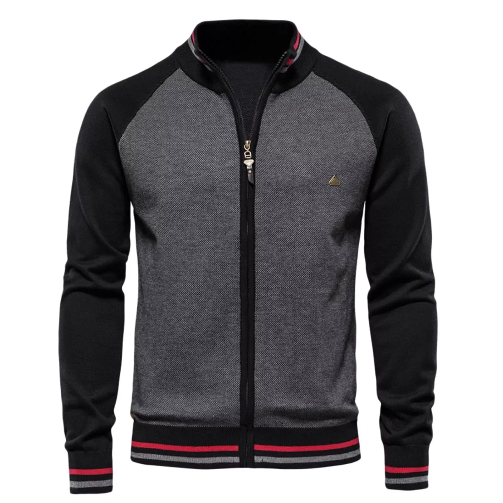 Мужской Жаккардовый теплый вязаный свитер-пальто на молнии с воротником-стойкой
Мужской Жаккардовый теплый вязаный свитер-пальто на молнии с воротником-стойкой