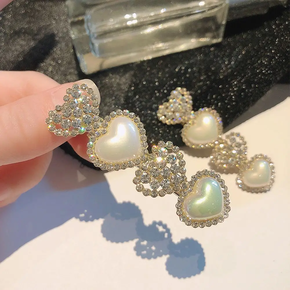 Rhinestone Love Heart Pearls Hair Clips Pin for Women Fashion Geometric Barrettes Headwear Girls Sweet Hairpins Hair Accessorie
Rhinestone Love Heart Pearls Hair Clips Pin for Women Fashion Geometric Barrettes Headwear Girls Sweet Hairpins Hair Accessorie