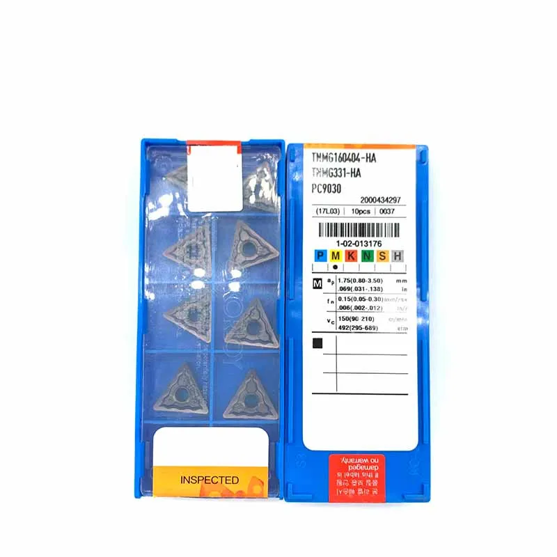 10 шт. TNMG160408-EF YBG205 TNMG160408 EF YBG205 TNMG 160408 токарные инструменты карбидные вставки резак токарный станок лезвие для нержавеющей стали
10 шт. TNMG160408-EF YBG205 TNMG160408 EF YBG205 TNMG 160408 токарные инструменты карбидные вставки резак токарный станок лезвие для нержавеющей стали