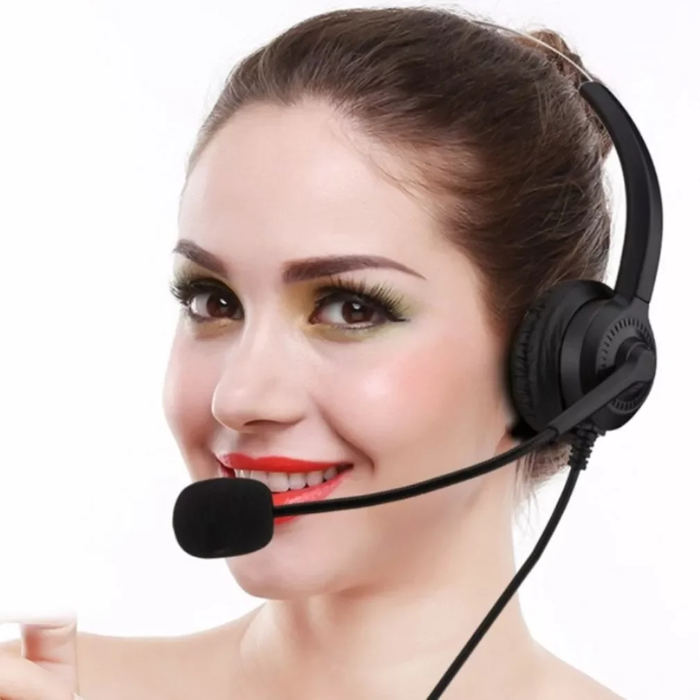 2.5/3.5mm Plug Telephone Voice Interphone Headphone For Computer PC Game Volume Control Call Center Headset With Microphone
2.5/3.5mm Plug Telephone Voice Interphone Headphone For Computer PC Game Volume Control Call Center Headset With Microphone