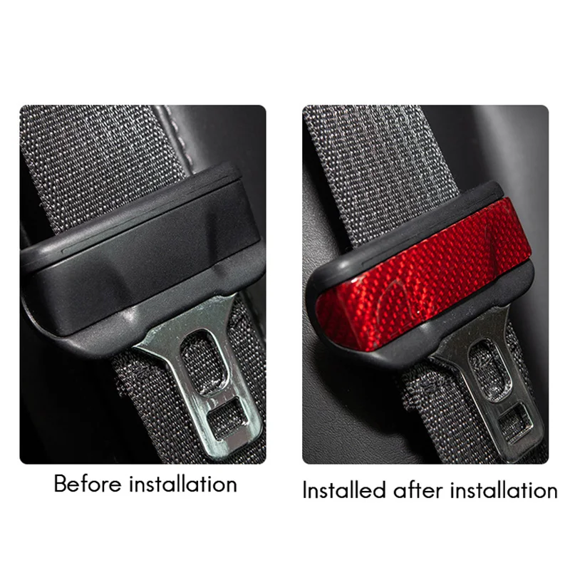 2Pcs Real Carbon Fiber Car Seat Safety Belt Buckle Protection Cover for Tesla Model 3 Model Three Decoration
2Pcs Real Carbon Fiber Car Seat Safety Belt Buckle Protection Cover for Tesla Model 3 Model Three Decoration