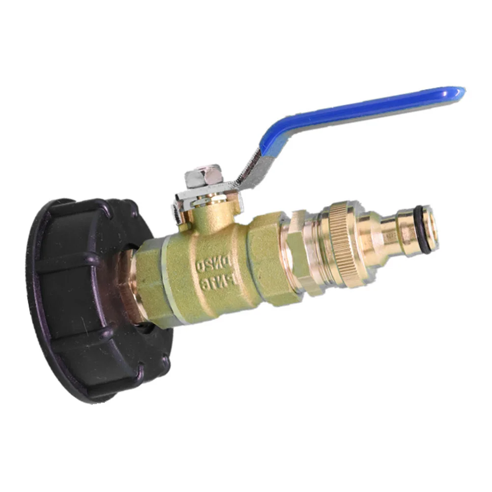 IBC Ball Valve Accessories Adapter Quick and Easy Installation with 1/2 Inch Connector Suitable for IBC Outlet Valve
IBC Ball Valve Accessories Adapter Quick and Easy Installation with 1/2 Inch Connector Suitable for IBC Outlet Valve
