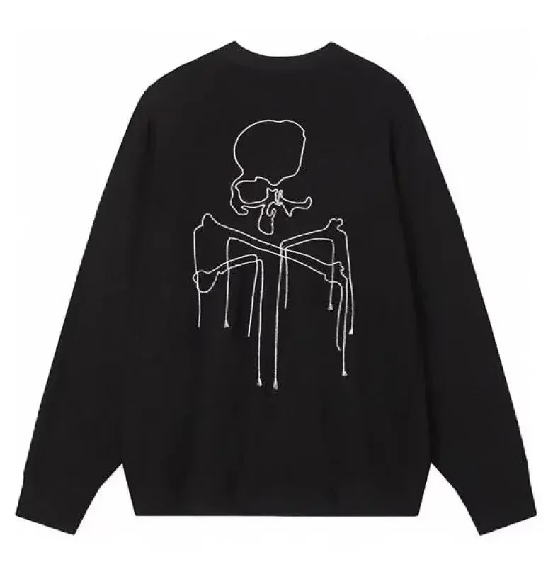 2023 Top Mastermind V-neck Sweater Cardigan Men Women Ghost MMJ Japan Sweaters Knitted Embroidery Skull Men Clothing
2023 Top Mastermind V-neck Sweater Cardigan Men Women Ghost MMJ Japan Sweaters Knitted Embroidery Skull Men Clothing