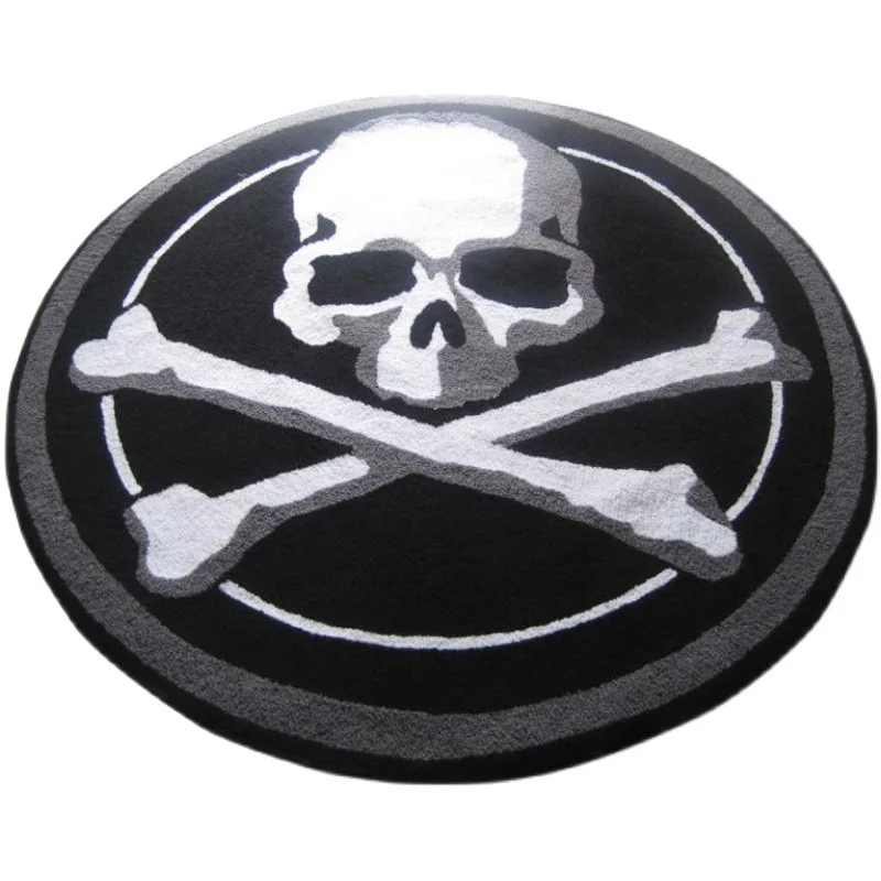 Best-selling stylish custom-designed doormats embroidered rugs with skull designs
Best-selling stylish custom-designed doormats embroidered rugs with skull designs