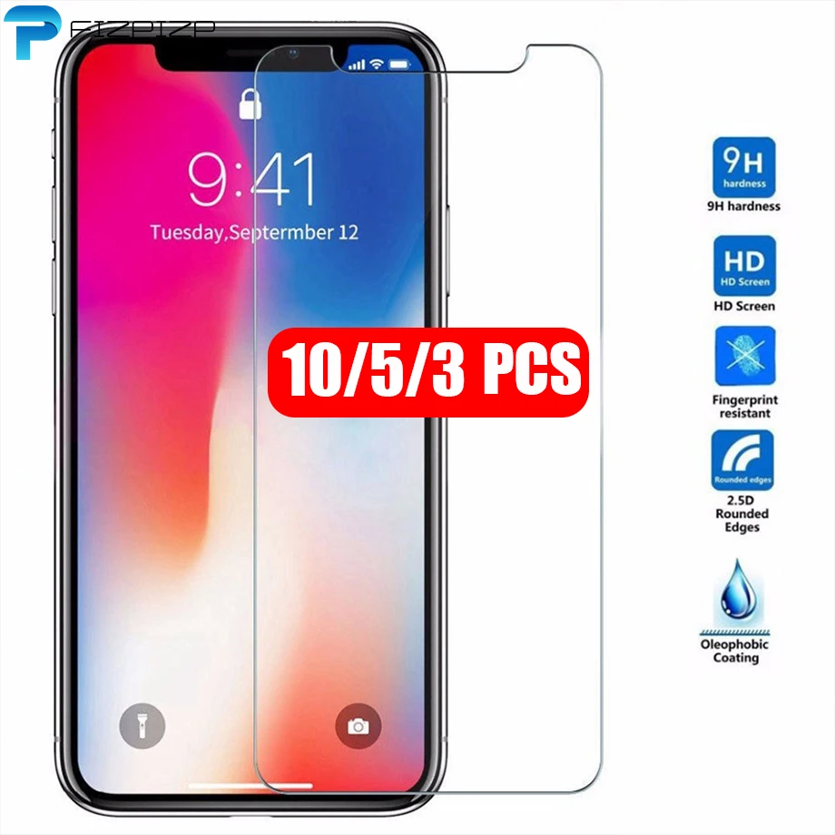 10Pcs 5 Pcs Tempered Glass For iPhone 12 Mini 11 Pro Max X XS 13 XR 6 6s 7 8 Plus 5s SE 2 2020 Screen Protective Film Protector
10Pcs 5 Pcs Tempered Glass For iPhone 12 Mini 11 Pro Max X XS 13 XR 6 6s 7 8 Plus 5s SE 2 2020 Screen Protective Film Protector