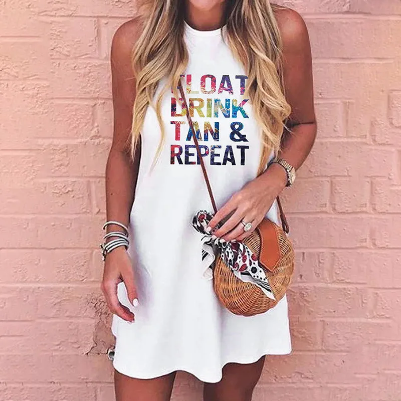 Amazon2022European American Summer New English Letter Print Vest Dress Sleeveless SkirtLT166
Amazon2022European American Summer New English Letter Print Vest Dress Sleeveless SkirtLT166