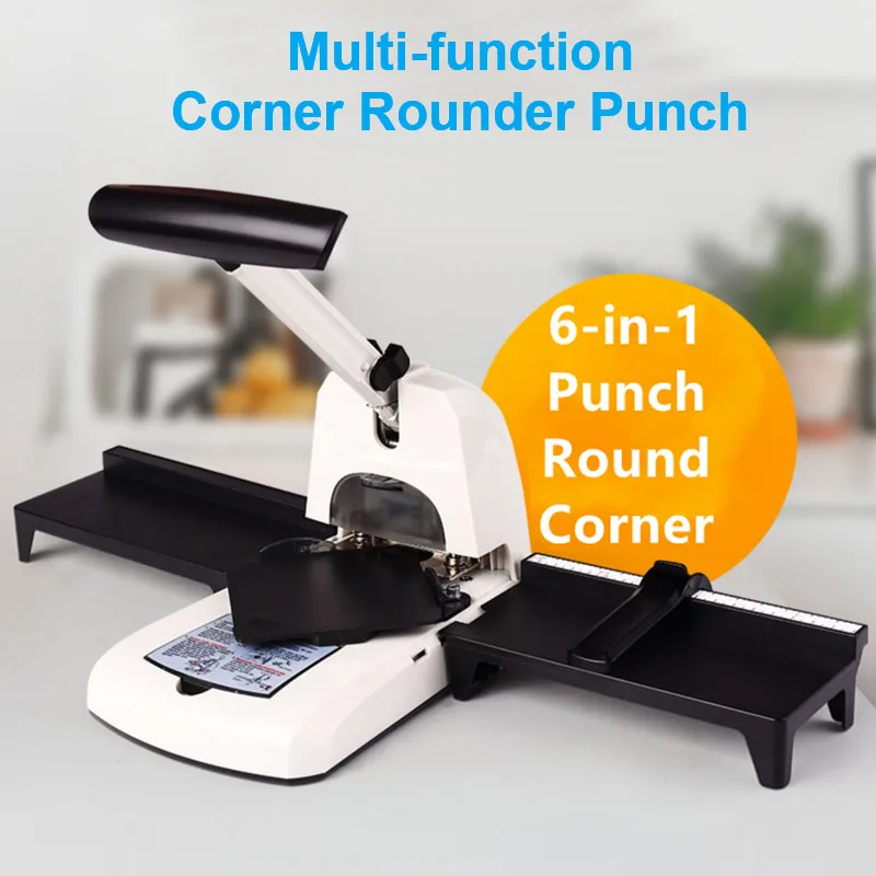9521 Heavy Duty Corner Rounder Punch 6in1 Multifunction Power Punch Adjustable R3.5/6/10 Rounded100 Sheets of Paper
9521 Heavy Duty Corner Rounder Punch 6in1 Multifunction Power Punch Adjustable R3.5/6/10 Rounded100 Sheets of Paper
