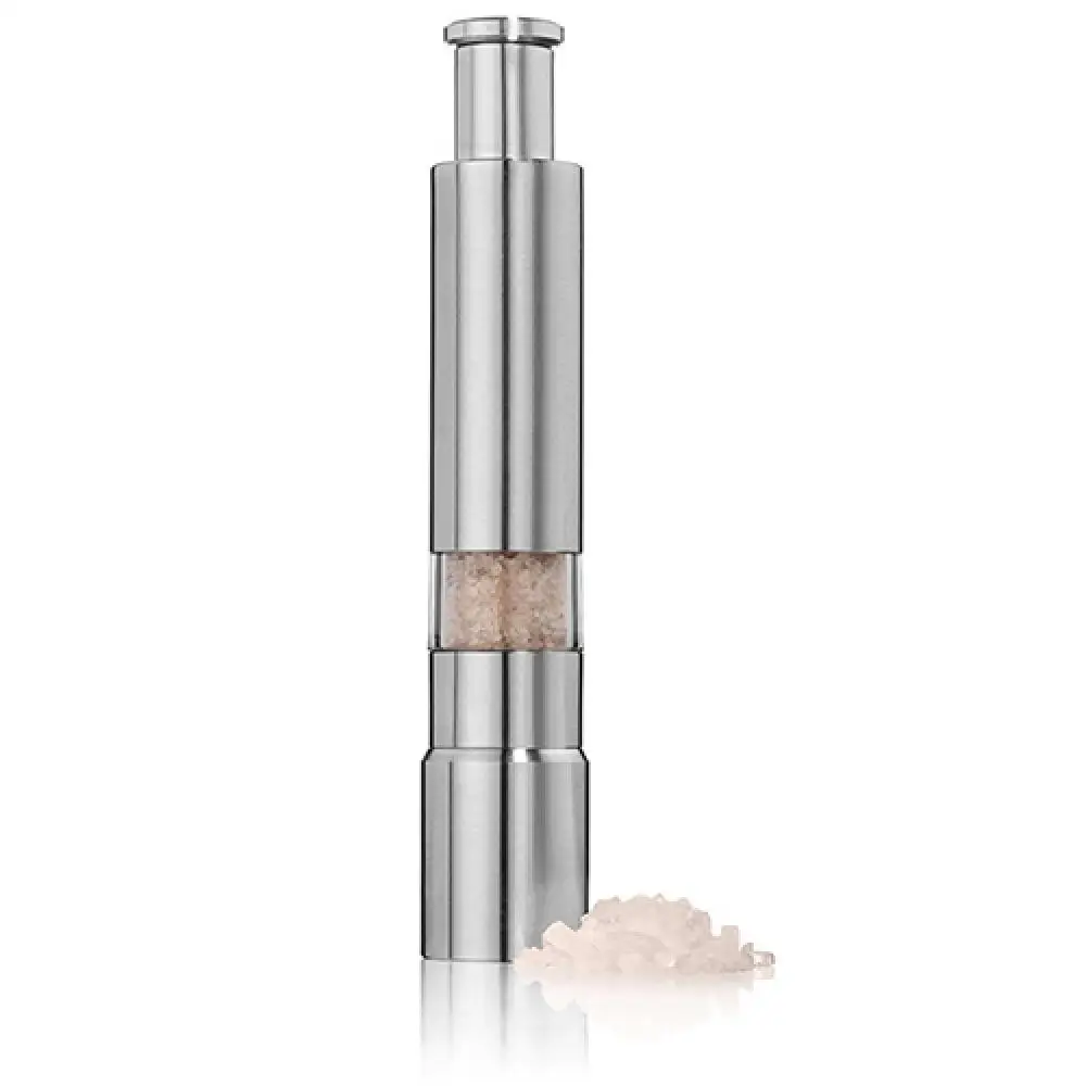 Manual Pepper Mill Stainless Steel Kitchen Thumb Push Salt Spice Sauce Grinder Pepper Mill
Manual Pepper Mill Stainless Steel Kitchen Thumb Push Salt Spice Sauce Grinder Pepper Mill