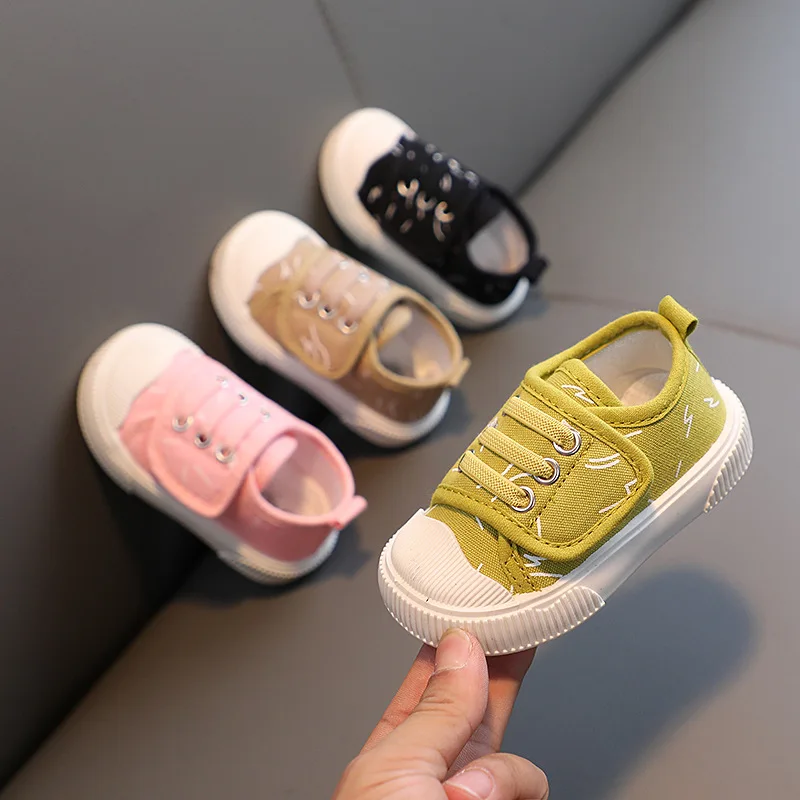 Baby Kids Canvas Shoes for Girls Spring Breathable Soft Sole Non-slip Casual Shoes Boys Sneakers Flat-soled Children's Teinns
Baby Kids Canvas Shoes for Girls Spring Breathable Soft Sole Non-slip Casual Shoes Boys Sneakers Flat-soled Children's Teinns