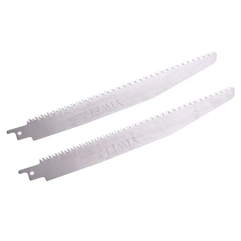 2pcs S1122C Stainless Steel Reciprocating Saw Blade for Cutting Bone Meat Wood Metal
2pcs S1122C Stainless Steel Reciprocating Saw Blade for Cutting Bone Meat Wood Metal