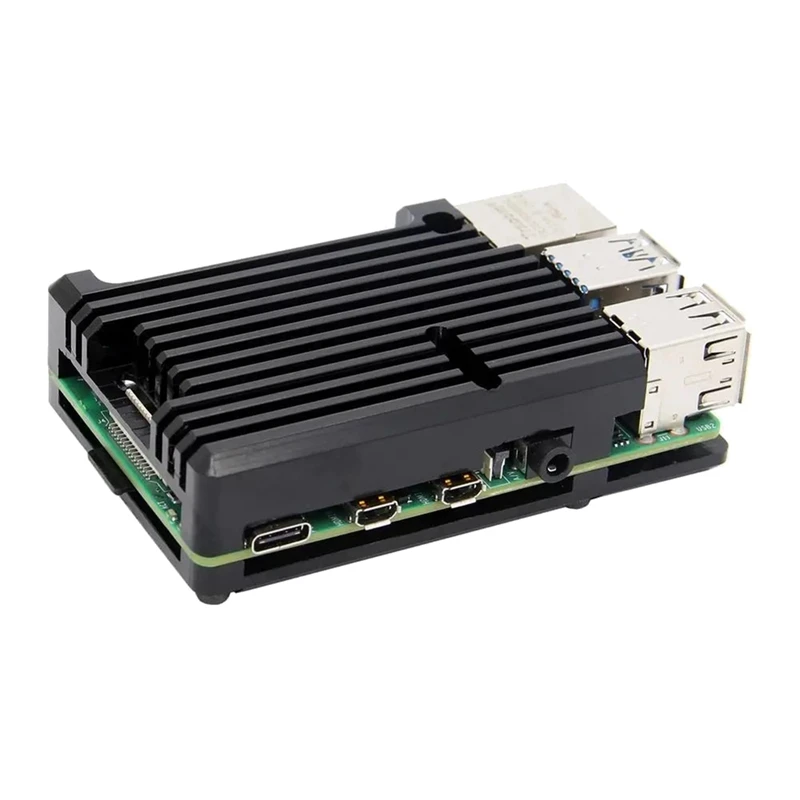 For Raspberry Pi 4 Model B Aluminum Case, Passive Cooling Aluminum Alloy Protective Shell Enclosure For Raspberry Pi 4
For Raspberry Pi 4 Model B Aluminum Case, Passive Cooling Aluminum Alloy Protective Shell Enclosure For Raspberry Pi 4