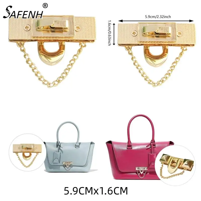 5.9CMx1.6M Rectangle Clasp Turn Lock Twist Lock DIY Leather Handbag Replacement Hardware Accessories
5.9CMx1.6M Rectangle Clasp Turn Lock Twist Lock DIY Leather Handbag Replacement Hardware Accessories