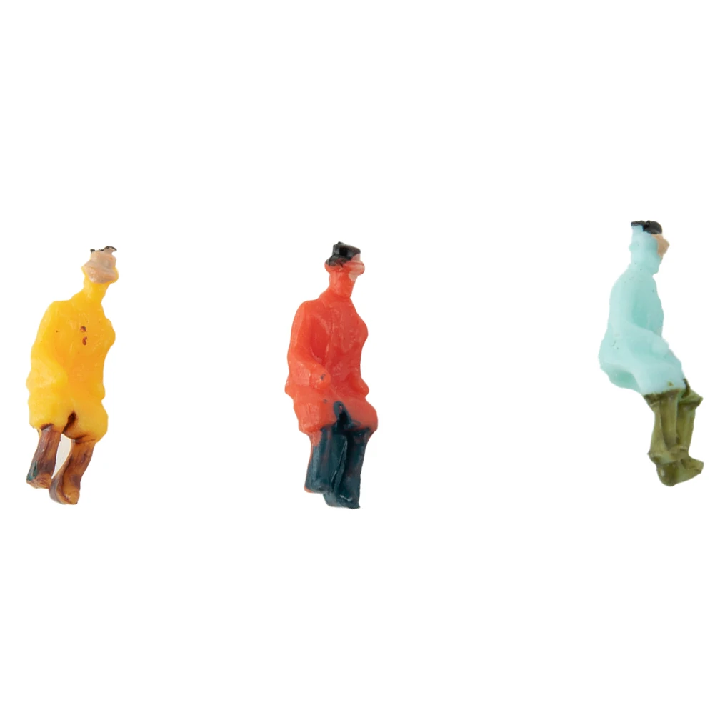 100pcs Model Trains 1:87 Painted Figures Scale Seated Travelers Ideal For Wagons Assorted Poses Mixed Lot Miniature Home Decor
100pcs Model Trains 1:87 Painted Figures Scale Seated Travelers Ideal For Wagons Assorted Poses Mixed Lot Miniature Home Decor