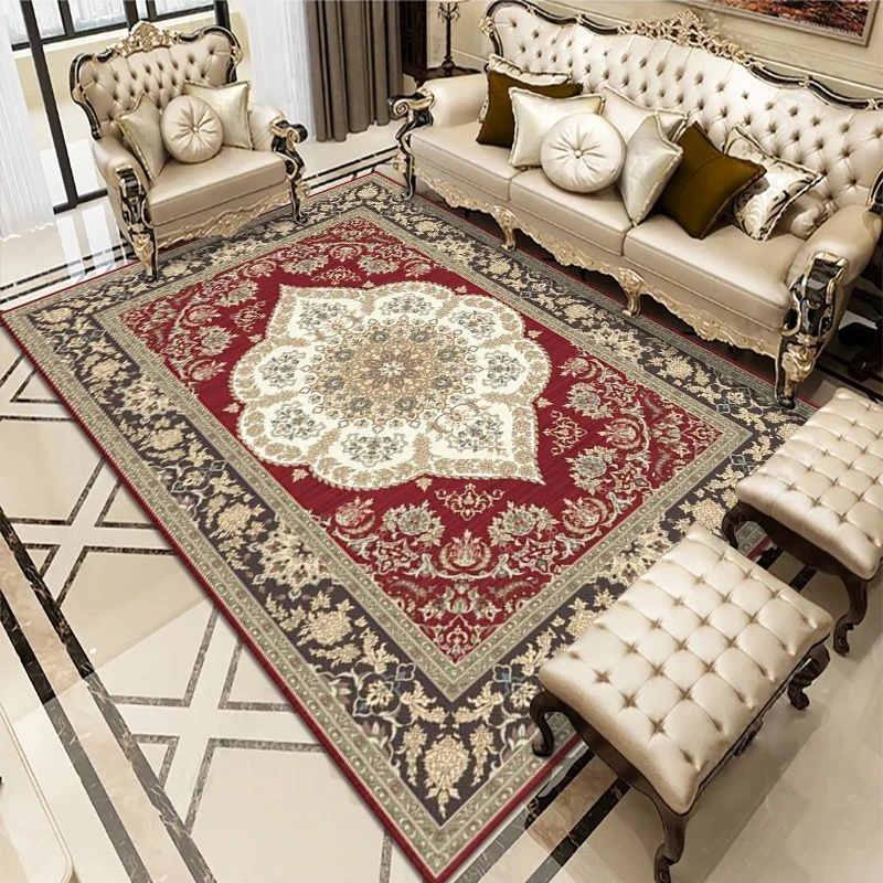 Vintage Persian Carpets for Living Room Large Area Rugs Decoration Bedroom Bedside Rug Absorbent Entrance Door Mat Washable
Vintage Persian Carpets for Living Room Large Area Rugs Decoration Bedroom Bedside Rug Absorbent Entrance Door Mat Washable