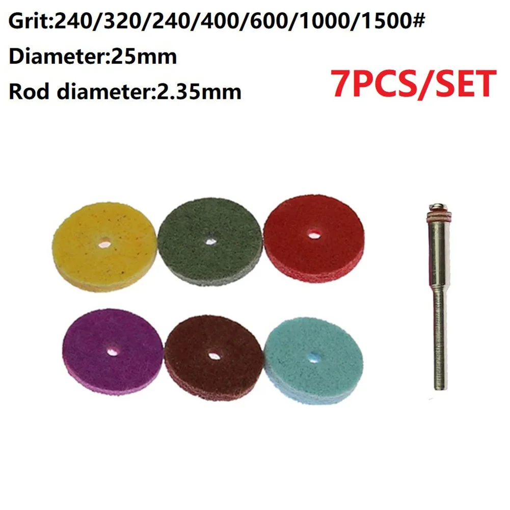 6x 2.35mm Grinding Wheel Nylon Fibre Abrasive Point T-shaped Grinding Sanding Head Abrasive Buffing Wheel Polishing Rotay Tools
6x 2.35mm Grinding Wheel Nylon Fibre Abrasive Point T-shaped Grinding Sanding Head Abrasive Buffing Wheel Polishing Rotay Tools