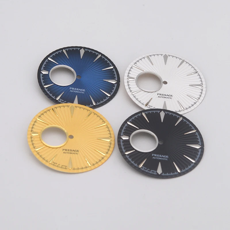 35mm Deep press pattern Dial Seiko NH39 Watch Dial fit NH39 Movement For Seiko Watch Crown at 3.0 watch case
35mm Deep press pattern Dial Seiko NH39 Watch Dial fit NH39 Movement For Seiko Watch Crown at 3.0 watch case