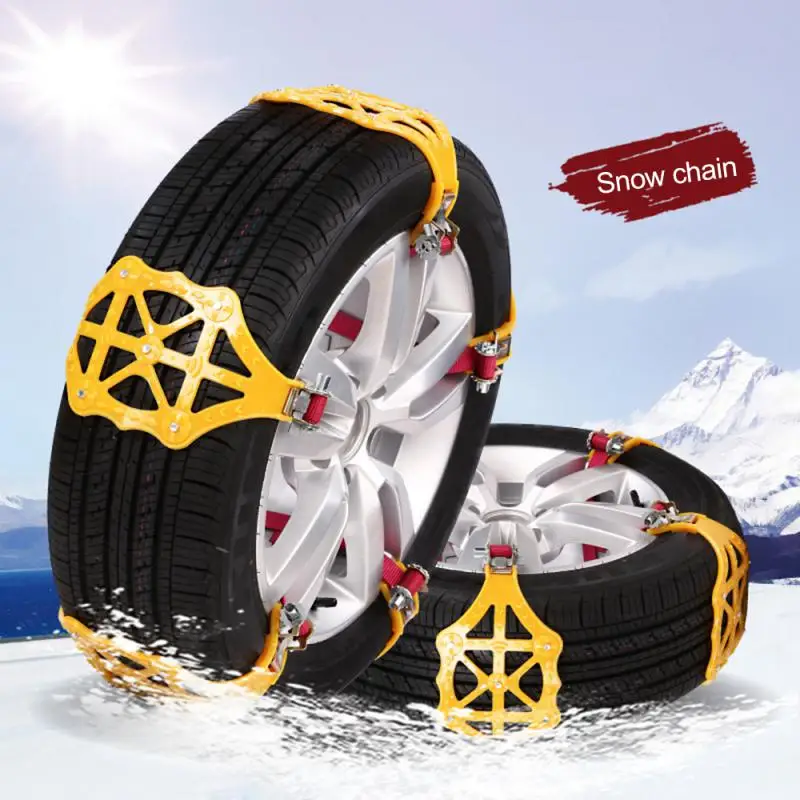 1pc Car Snow Chains Universal Car Tire Belt Anti-slip Chain Clearance Sale Buy Is Earn
1pc Car Snow Chains Universal Car Tire Belt Anti-slip Chain Clearance Sale Buy Is Earn