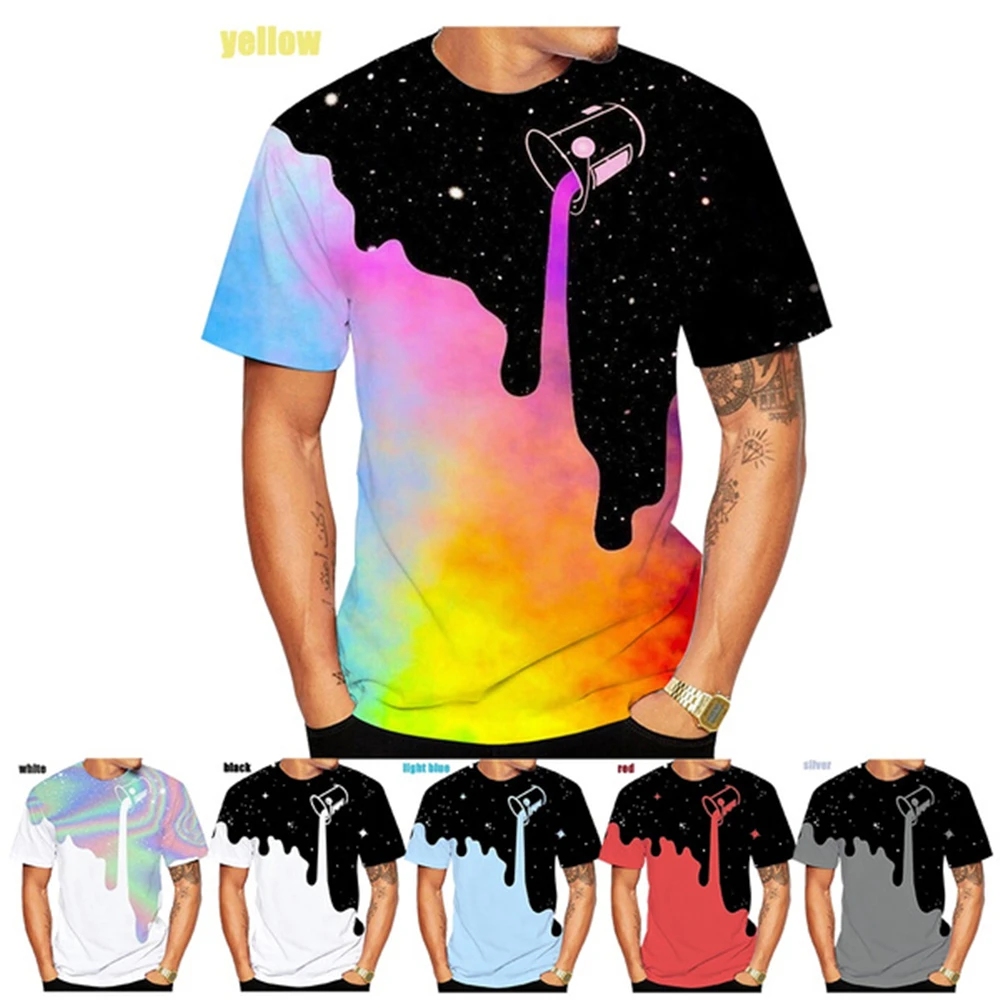 2022 New Patchwork Pattern Paint Bucket 3D-Printed T-shirt Cosmic Galaxy Paint Fashion Men and Women Plus Size Tops Dropshipping
2022 New Patchwork Pattern Paint Bucket 3D-Printed T-shirt Cosmic Galaxy Paint Fashion Men and Women Plus Size Tops Dropshipping